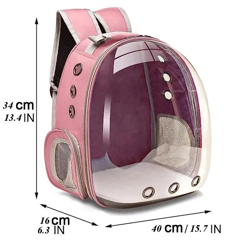 Transparent Capsule Bubble Cat Pet Carrier Backpack Bag