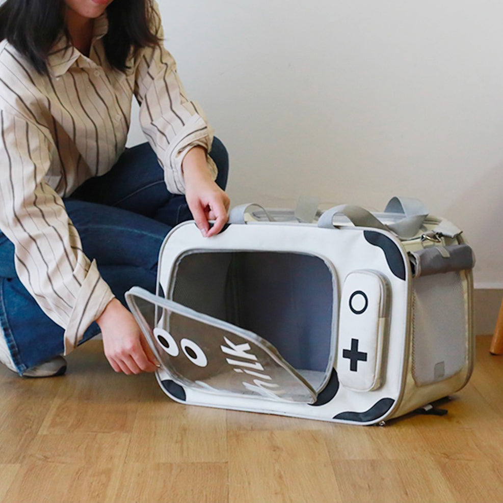 Dairy Cattle Trolley Case Cat Carrier Bag