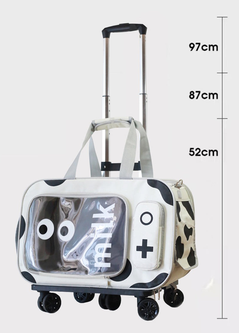 Dairy Cattle Trolley Case Cat Carrier Bag