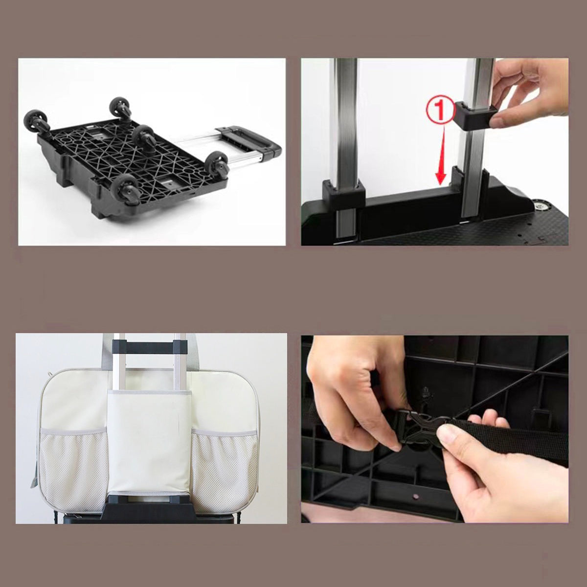 Dairy Cattle Trolley Case Cat Carrier Bag