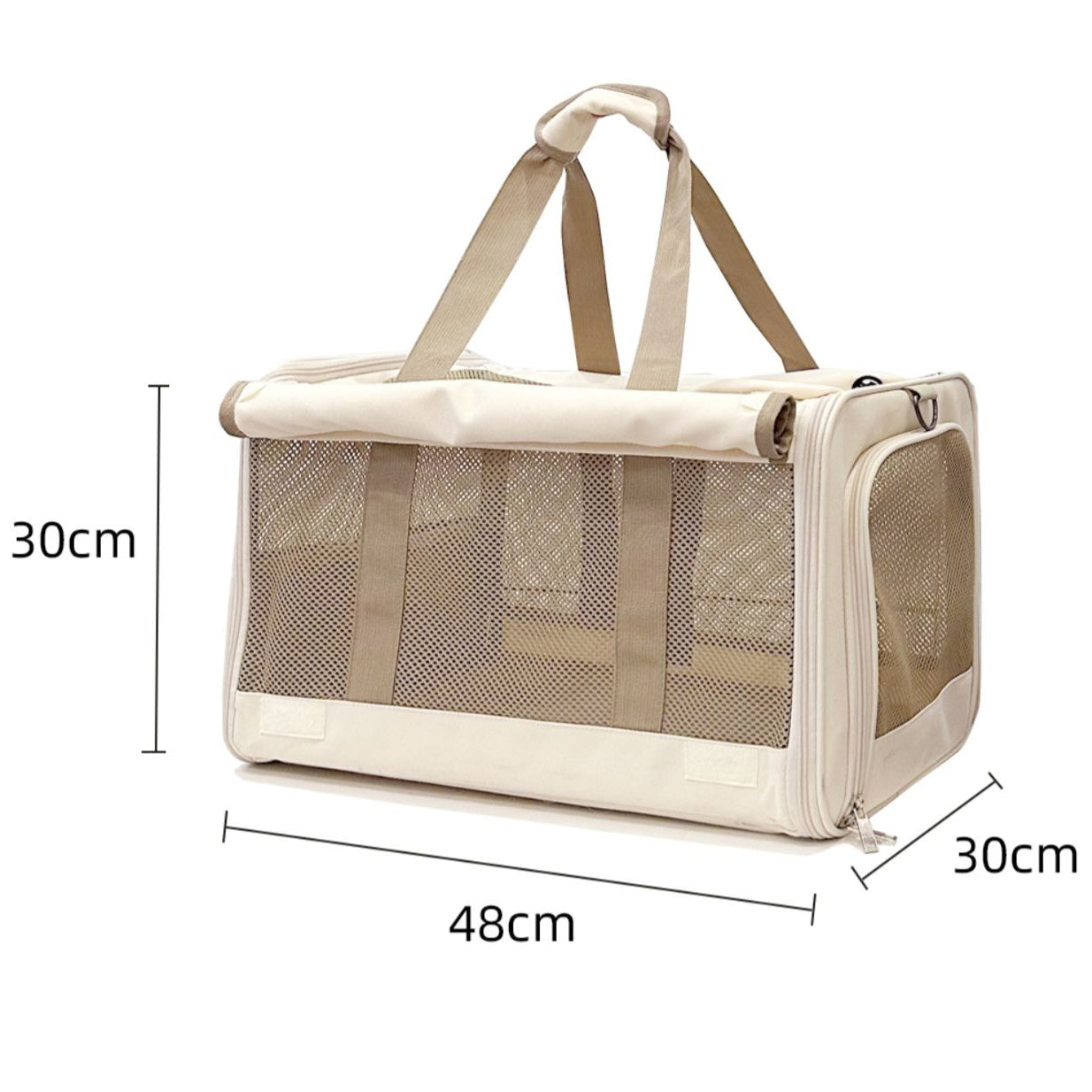 Huge Capacity Mesh Window Cat Carrier Bag