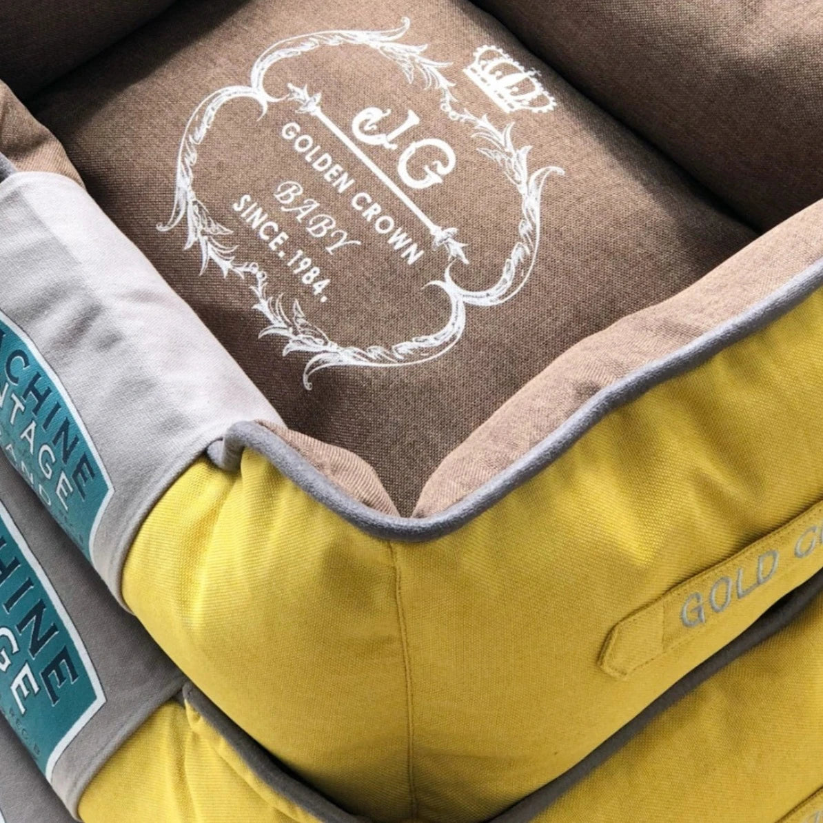 Washable Canvas Pet Dog Bed