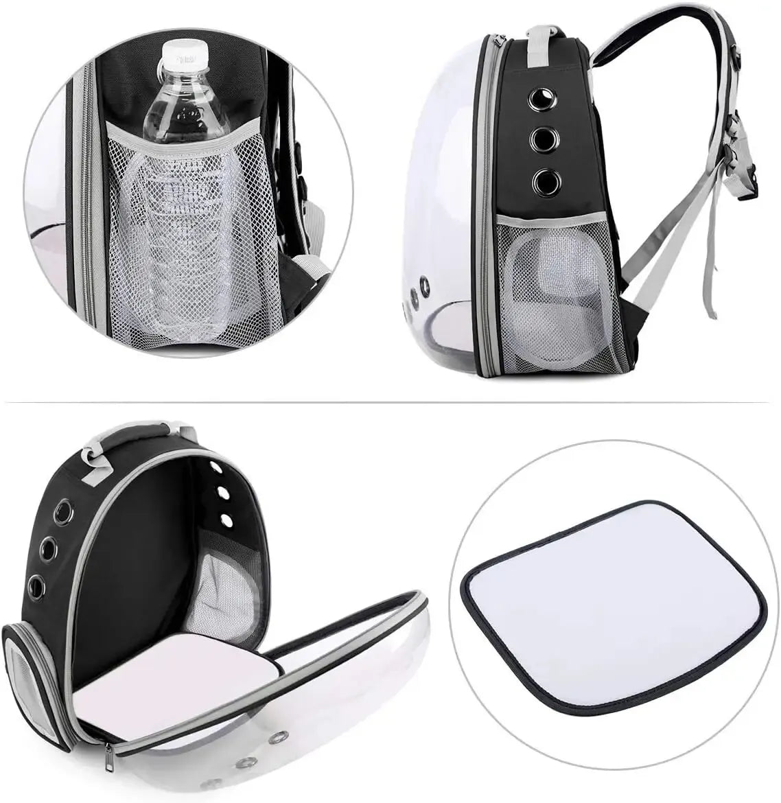 Transparent Capsule Bubble Cat Pet Carrier Backpack Bag