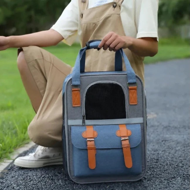 Buckle Pet Backpack Bag