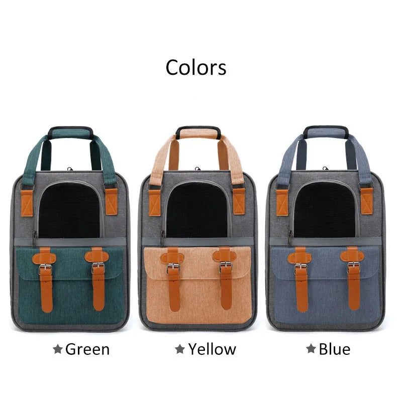 Buckle Pet Backpack Bag