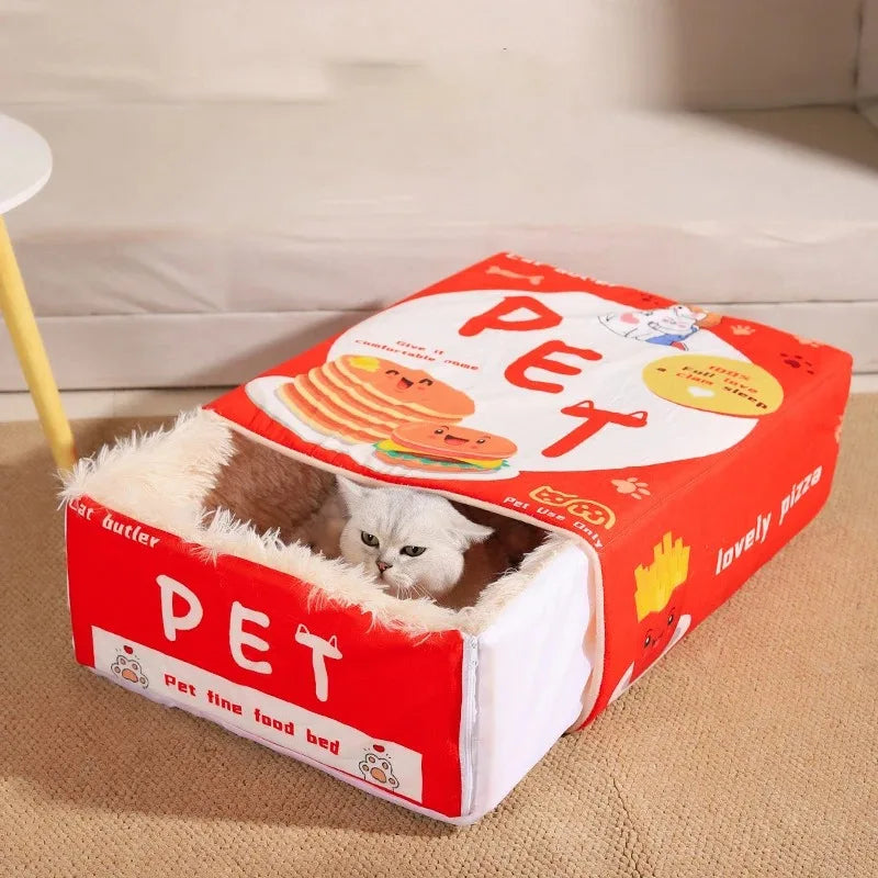 Snack Box Cat Bed