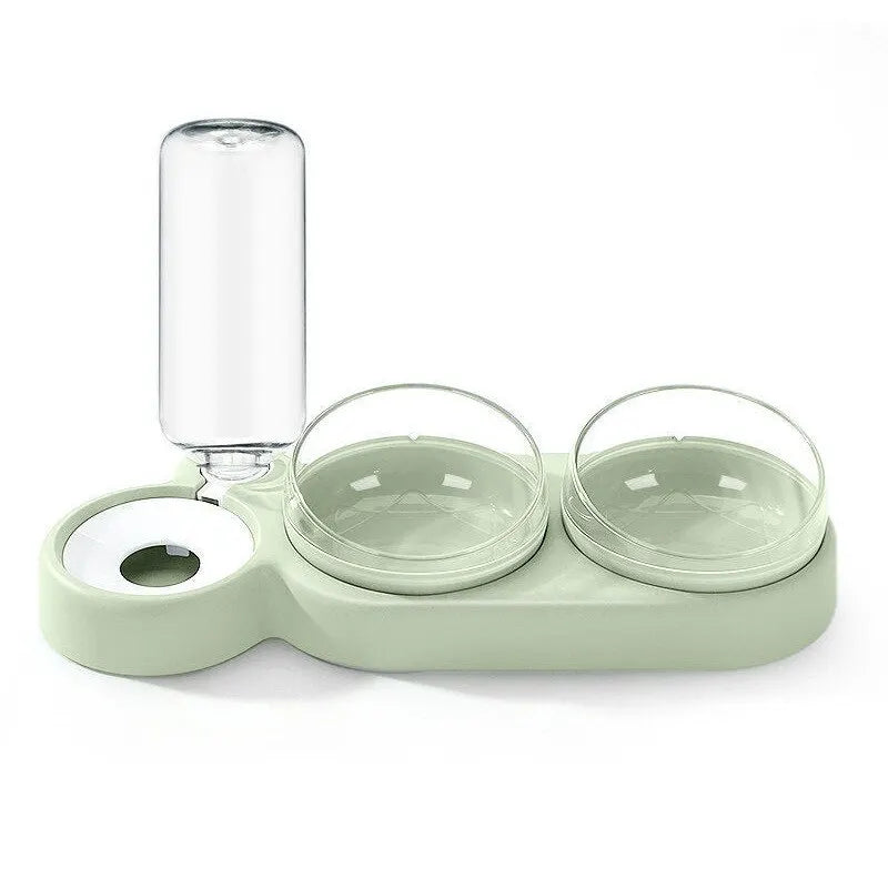 3 in1 Cat And Dog Bowl Pet Feeder