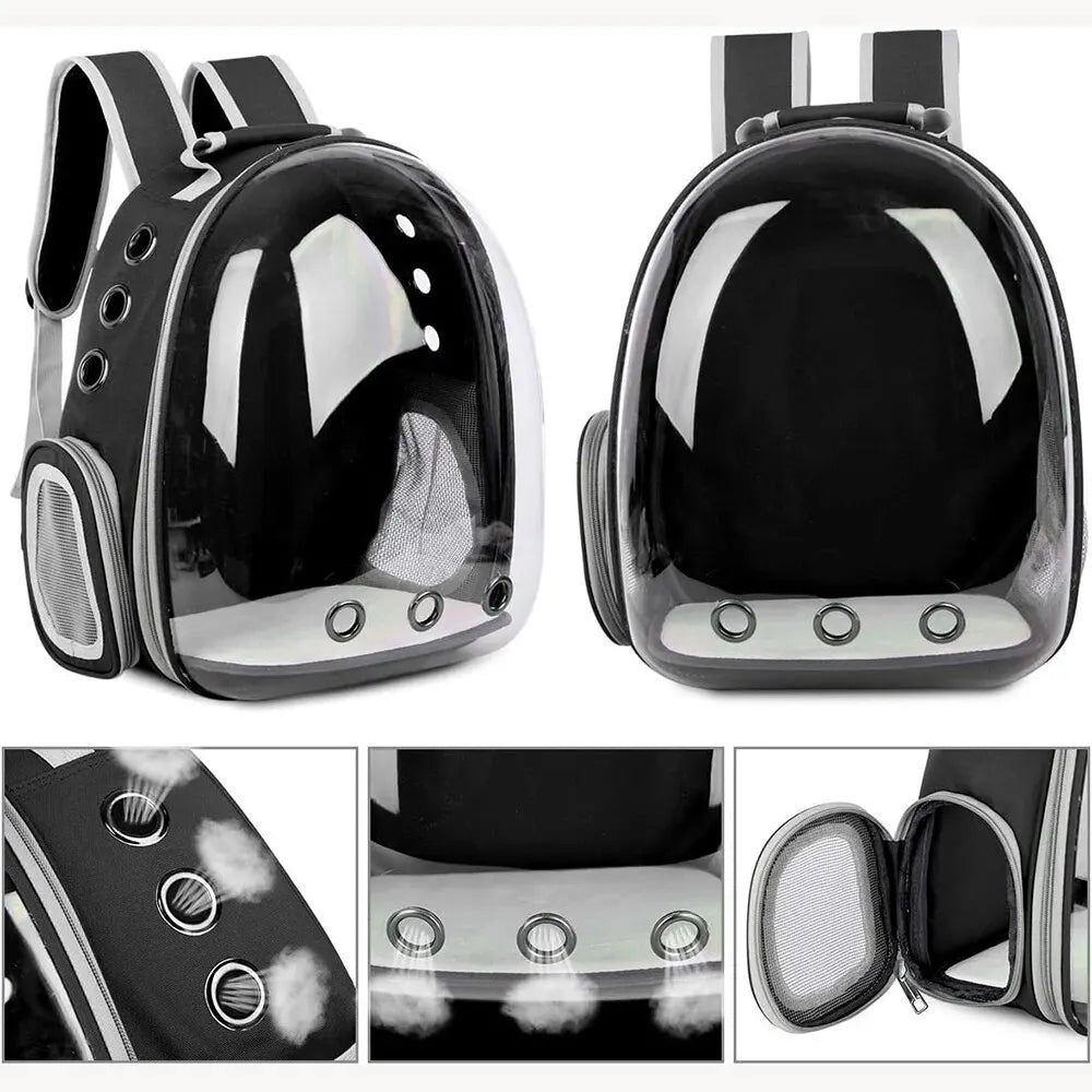 Transparent Capsule Bubble Cat Pet Carrier Backpack Bag