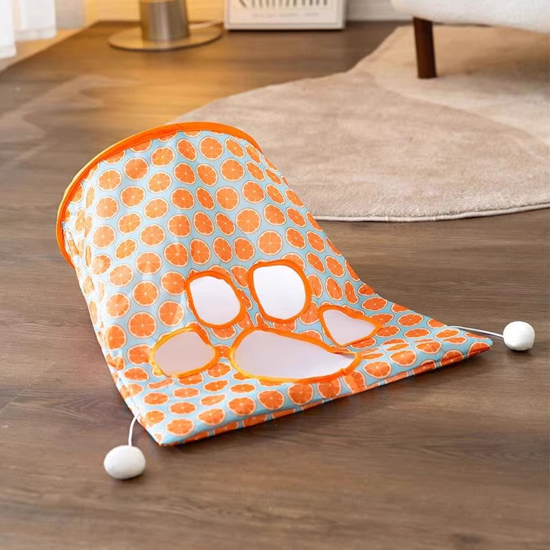 Sonorous Polyester Bag Cat Toy