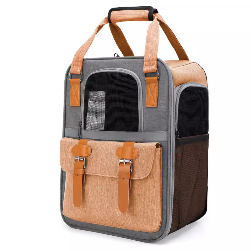 Buckle Pet Backpack Bag