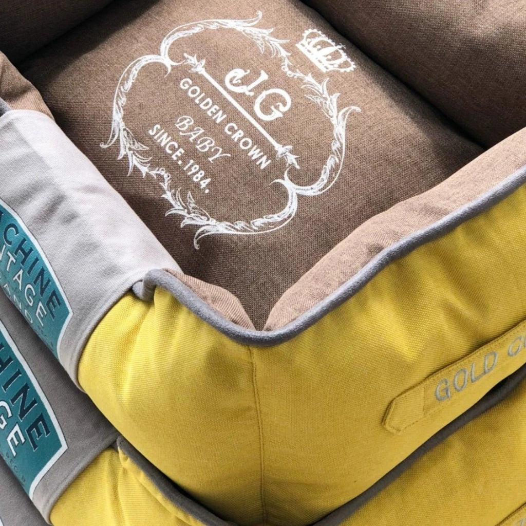 Washable Canvas Pet Dog Bed