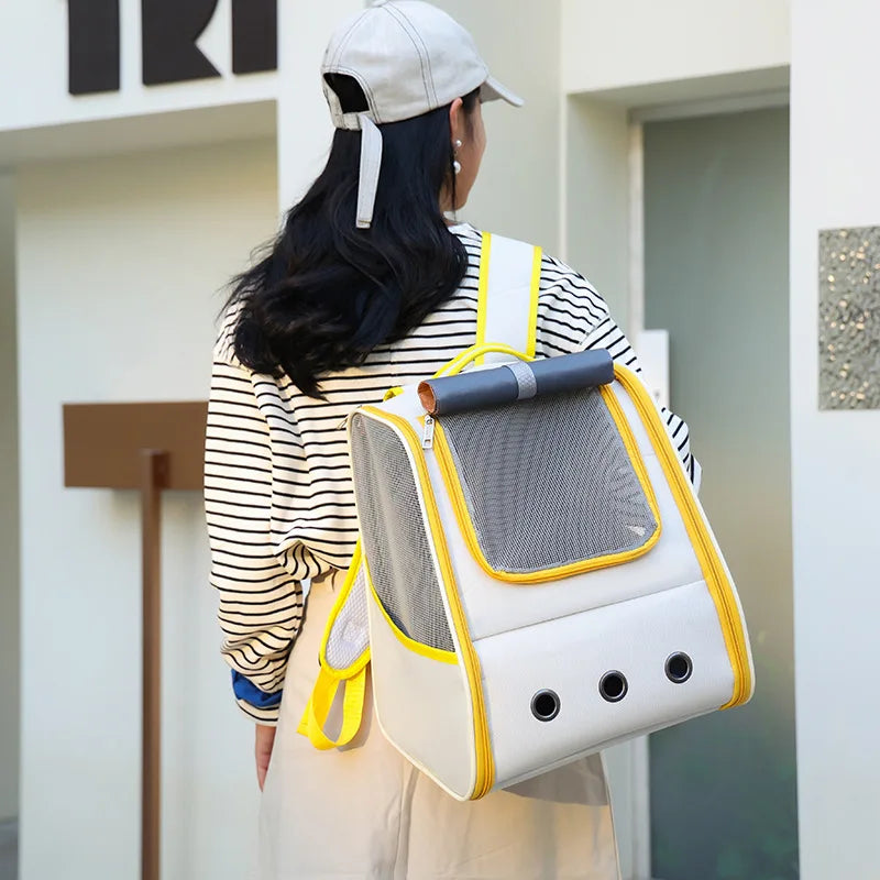 Breathable Pet Cat Carrier Backpack