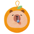 Capybara Cat Scratcher Board Cat Toy